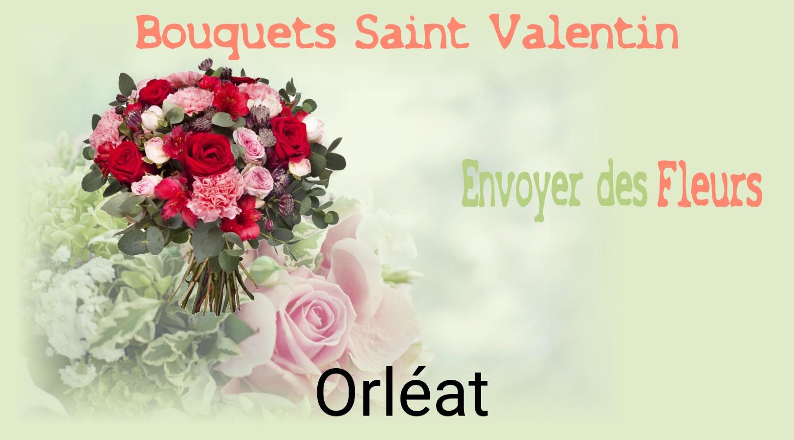 Roses de Saint-Valentin livrées à Orléat